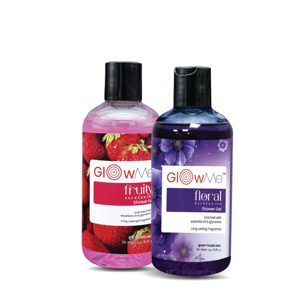 GlowMe Floral and Fruity Shower Gel Buy 1 Get 1 Offer